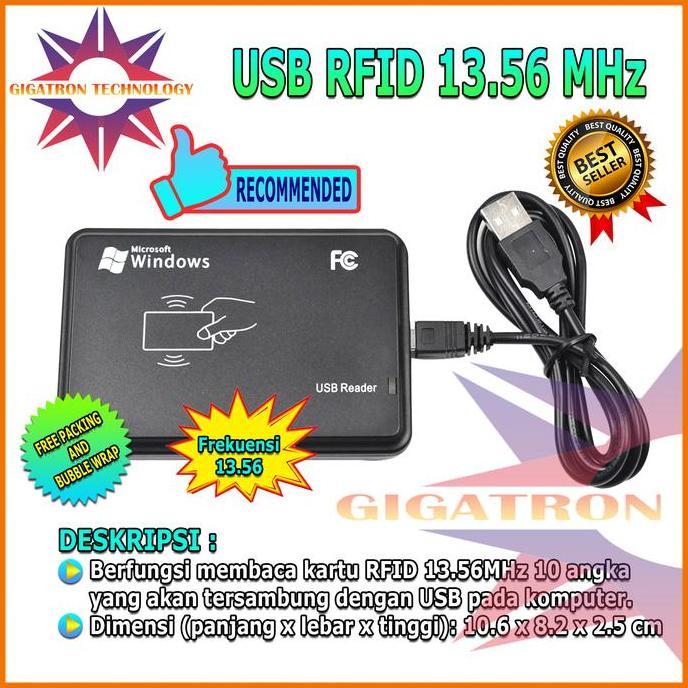 Troniktik- Rfid Reader 13.56Mhz / Rfid Reader 13,56 Mhz Mifare / Usb Rfid Reader