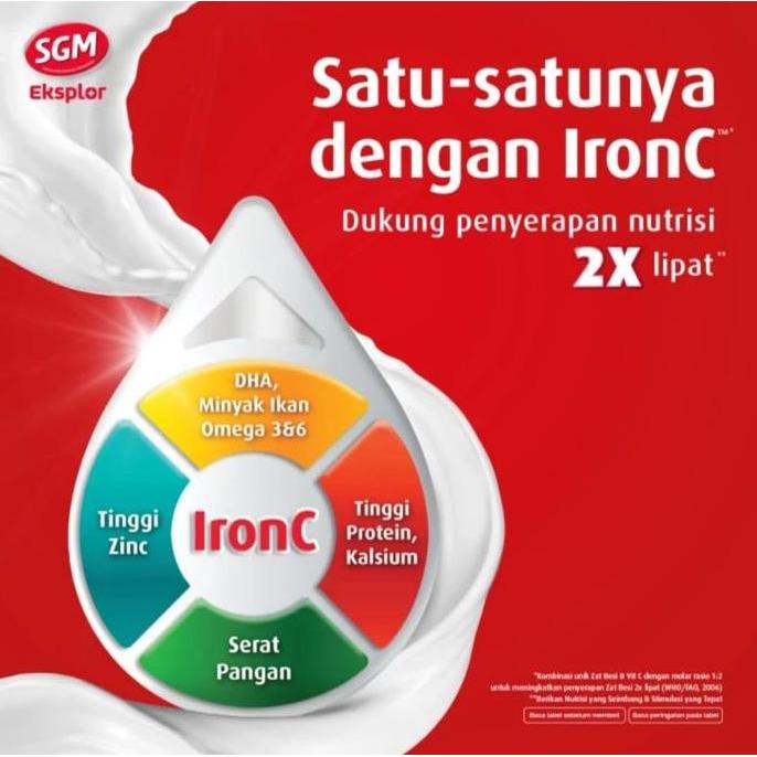 Cod,Bisa- Sgm 400Gr (1Pc) 1+,3+,5+ Madu, Vanila, Coklat/ Soya 0-6, 6-12  400Gr, 200Gr  Eksplor Sekol