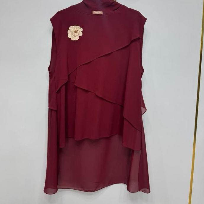 Newrilis- Jilbab Tunik Seruni | Hijab Instan | Jilbab Viral | Kerudung Tunik Jilbab Instan Simple / 