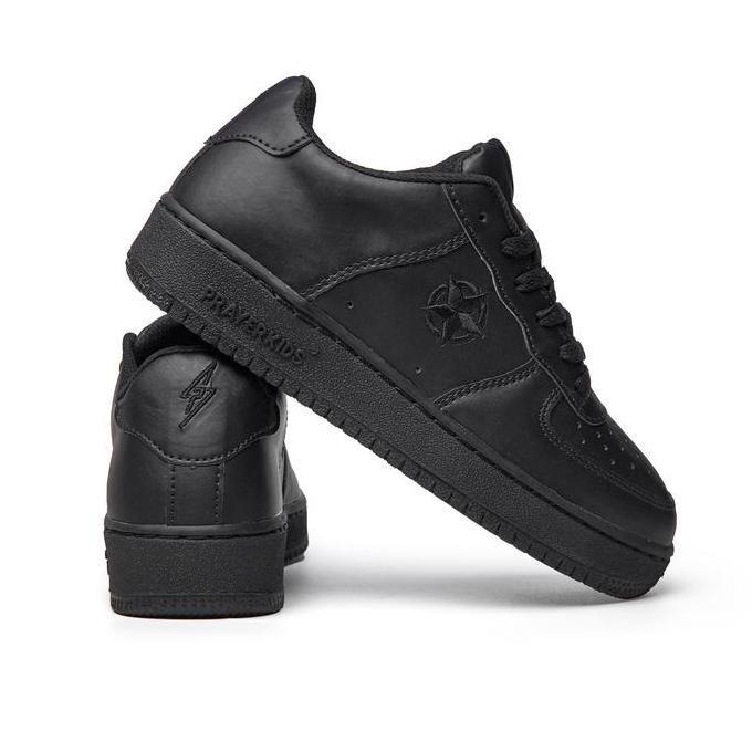 Terpopuler- Prayer Kids Owl Black Sepatu Sneakers Pria Wanita 100% Original Fashion Casual Shoes Hit