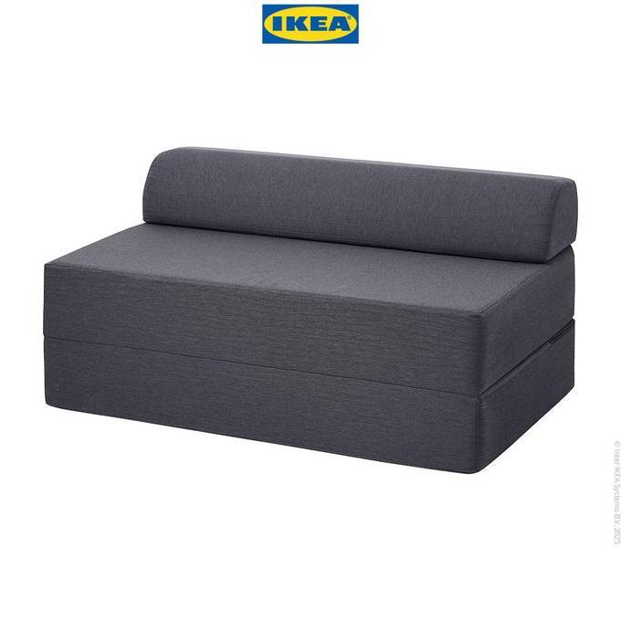 Blokx- Ikea Nykil Sofa Bed Abu-Abu Tua 2 Dudukan Furniture