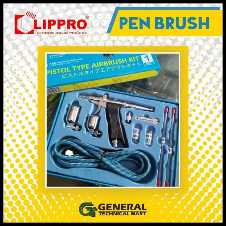 GRATIS ONGKIR PENBRUSH AIRBRUSH KIT SET LIPPRO, AIR BRUSH PEN AIR BRUSH 