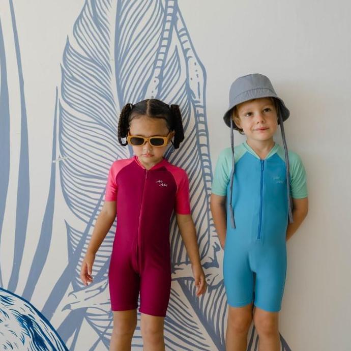 Lee Vierra Kids Wave Diving Basic, Baju Renang Anak