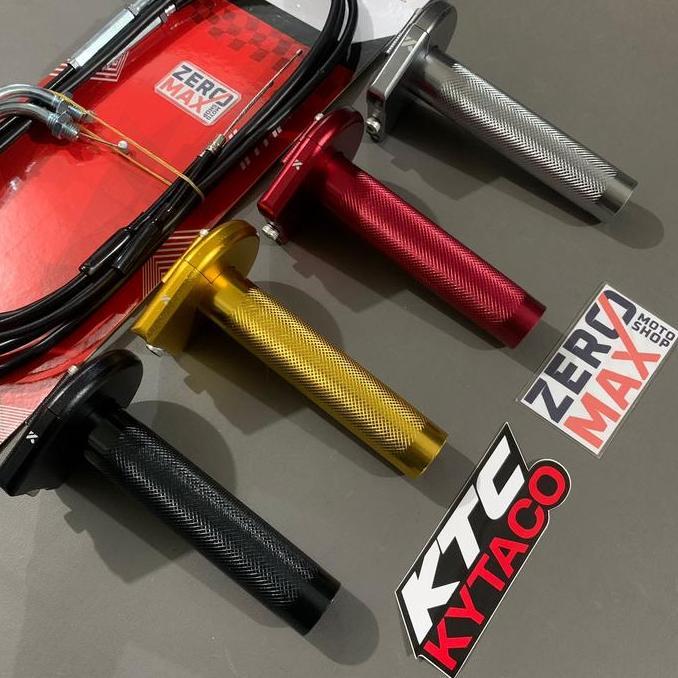 OK GAS SPONTAN KTC KYTACO 2 KABEL GAS CNC AT-102 ALL NEW NMAX 2020 2021 *