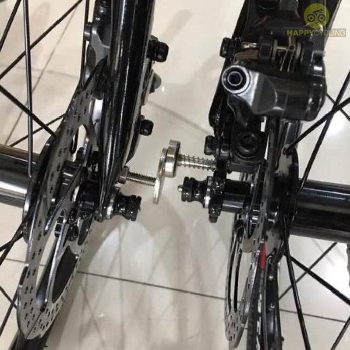 Ready Magnet Pengunci Sepeda Lipat Magnet Folding Bike Happy Cycling