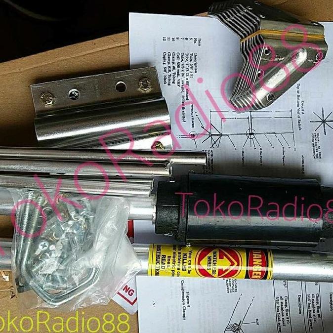 Callbe- Antena Telex Hygain V2R Plat Vhf Loading Besar