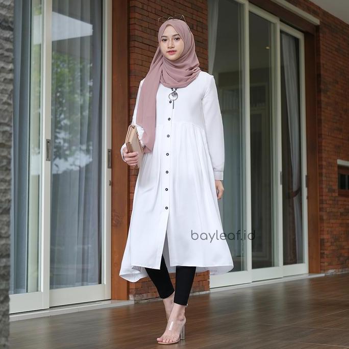 Bayleaf.id Lulu Plain Tunik (TERBAIK) (TERBARU) (TERMURAH)
