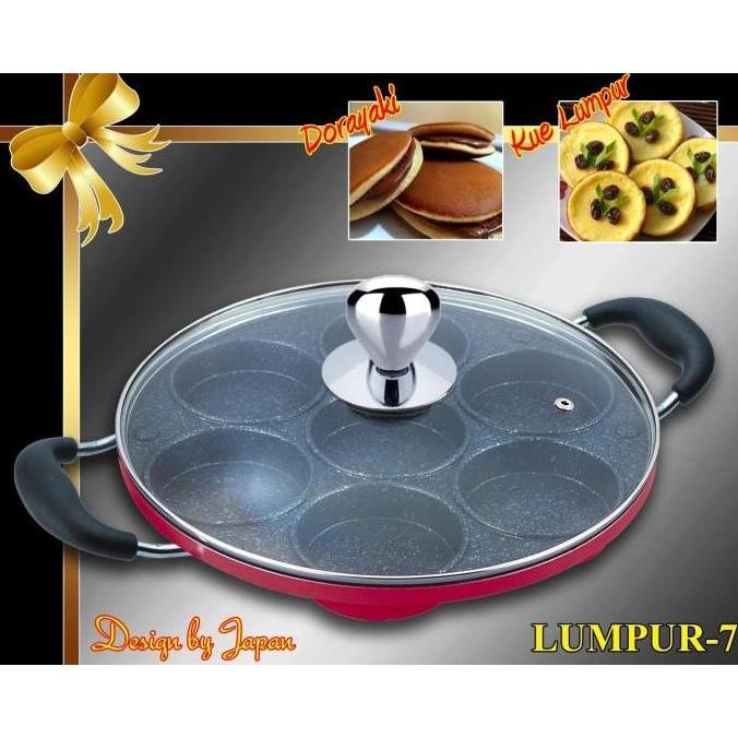Thebest- Cetakan Kue Lumpur BISTRO Teflon 7 luba