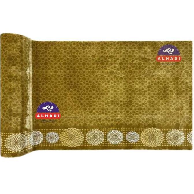 Alhadi Karpet Masjid PISTAGIZ METERAN Ukuran 100 x 120cm Tebal 14mm Sajadah Mushola Turki (TERBAIK) 