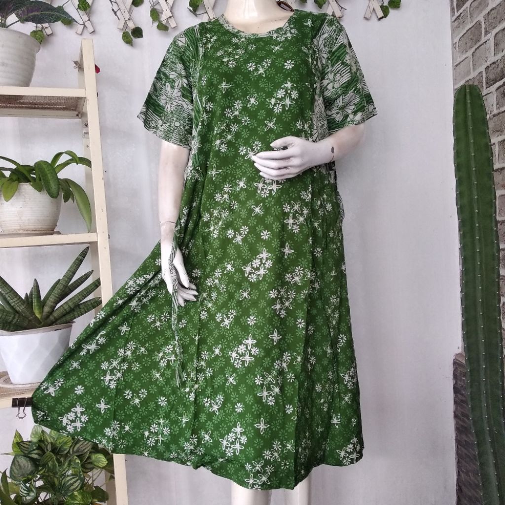 Qonita (Ld110,pb112) Daster Klok Evelia UV