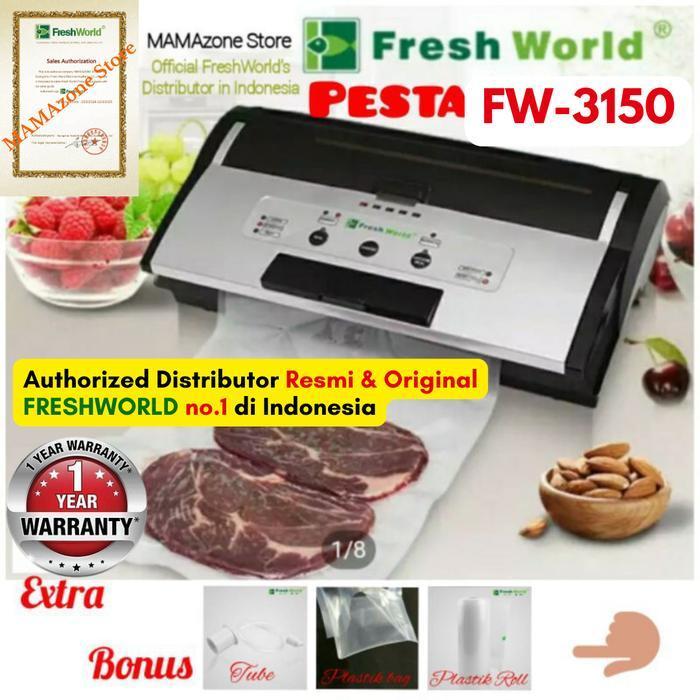 Freshworld Vacuum Sealer Fw3150 Fw 3150 Fw-3150 - Original Freshworld Mesin Vacuum Sealer Paling Lak