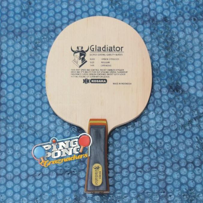 Kosaka Carbon Kayu Bet Bat Blade Raket pingpong tenis meja [terbaik]