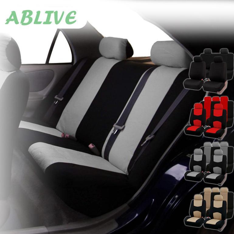 9pcs Sarung Jok Mobil Sedan Cover Jok Mobil Kain Sarung Jok Sedan Universal