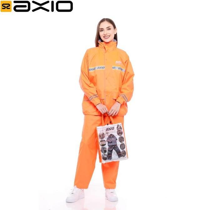 Axio Jas Hujan Waterproof Orange Europe