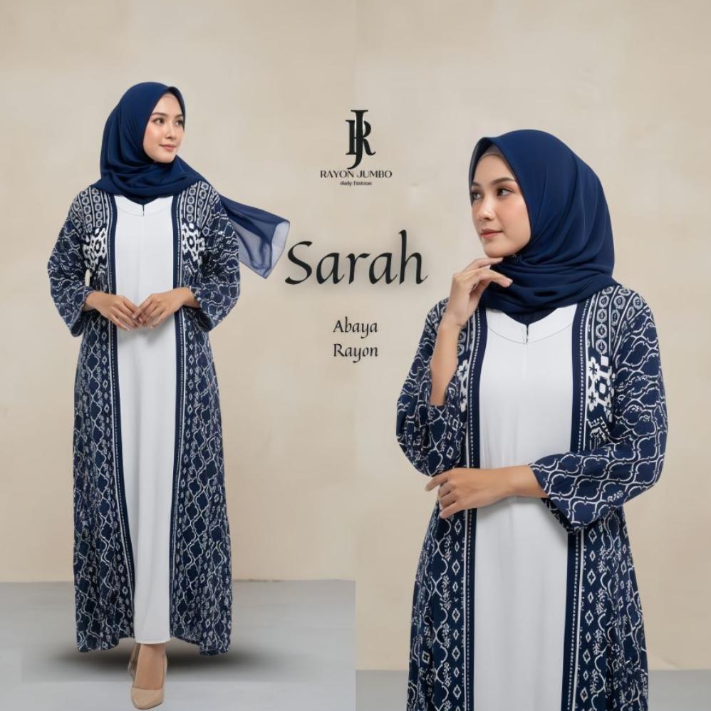 Gamis Abaya Sarah - Abaya Sarah - Gamis Abaya Sarah Rayon LD 130