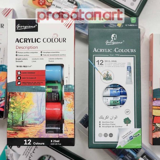 Cat Akrilik Set Giorgione | Giorgione Acrylic Set