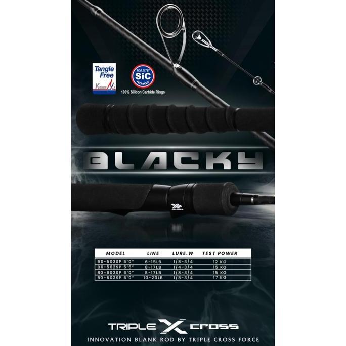 New- Joran Pancing Blood Blacky 165/180 Cm Solid Carbon .