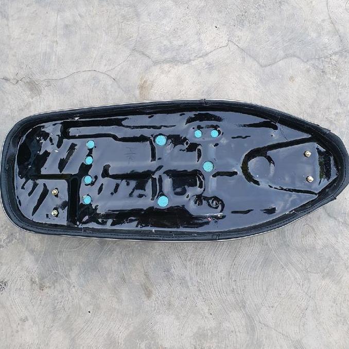 Jok C70 Slim Tipis Fullset Pangkon + Engsel + Kunci Jok