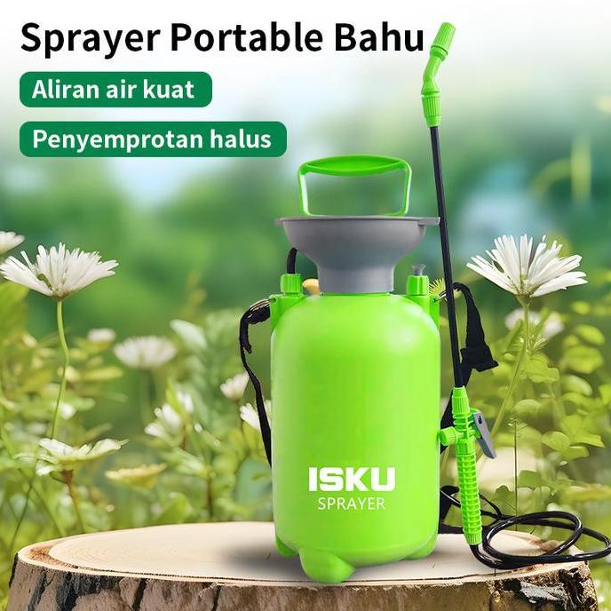ISKU 2 liter pressure sprayer/botol spray semprotan tanaman manual/alat semprot tanaman 1l (TERBAIK)