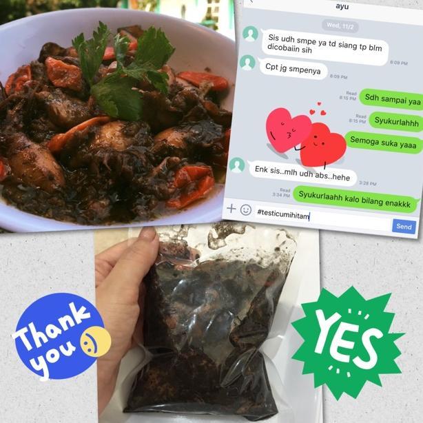 CUMI ITEM, CUMI HITAM, CUMI HITAM MAK INANG Termurah