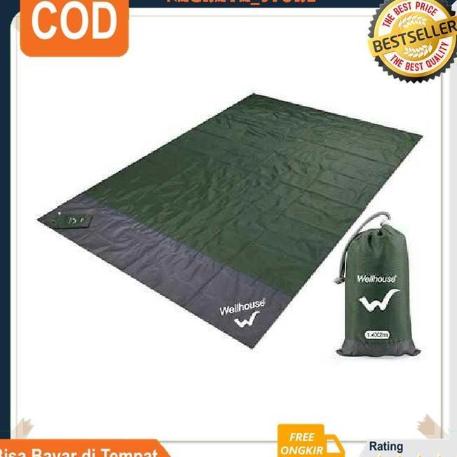 Tikar Camping Wateroof Matras Camping Tebal Angin Yoga Lipat
