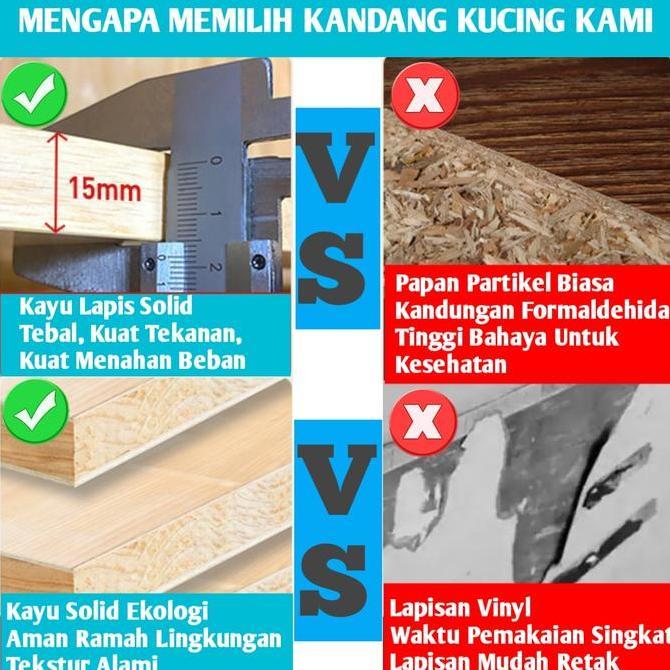 Kandangsultanbks Kandang D1 150*60*150cm Hewan Peliharaan Bagus Bongkar Pasang / Kandang kucing Mewa