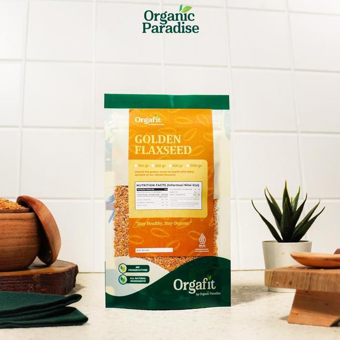 Golden Flaxseed 1 Kg / Biji Rami 1 Kg