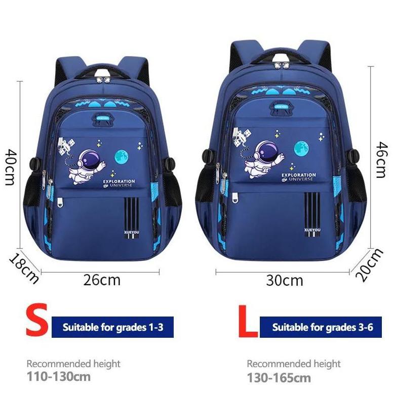 Grosir Tas Ransel Anak Laki Laki Astronaut Import Tas Sekolah Anak Premium