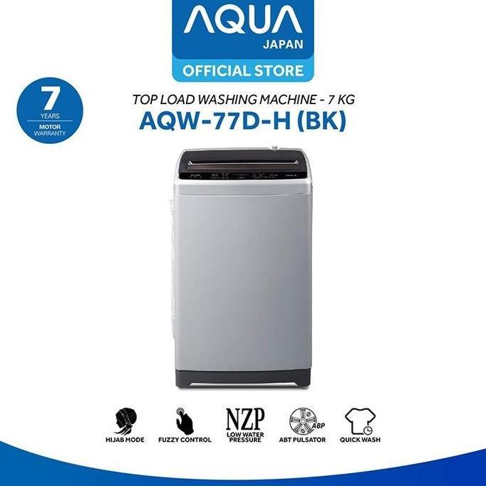 Terlaris Mesin Cuci Aqua Aqw-77D-H 7 Kg Aqw 77D H / 77Dh
