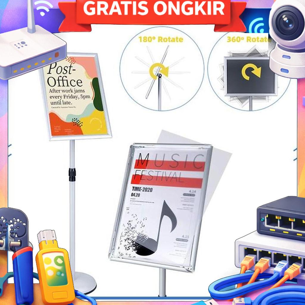 A4 Standing Sign Frame Stainless Standing Welcome Sign Standing Frame