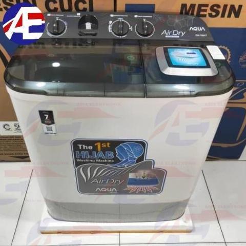 Terlaris Mesin Cuci Aqua Qw-960Xt | Mesin Cuci 2 Tabung | Mesin Cuci 9 Kg