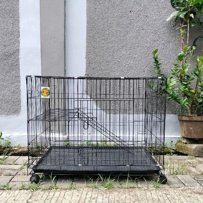 KANDANG KUCING / ANJING / KELINCI / MUSANG / IGUANA / LIPAT SIZE JUMBO