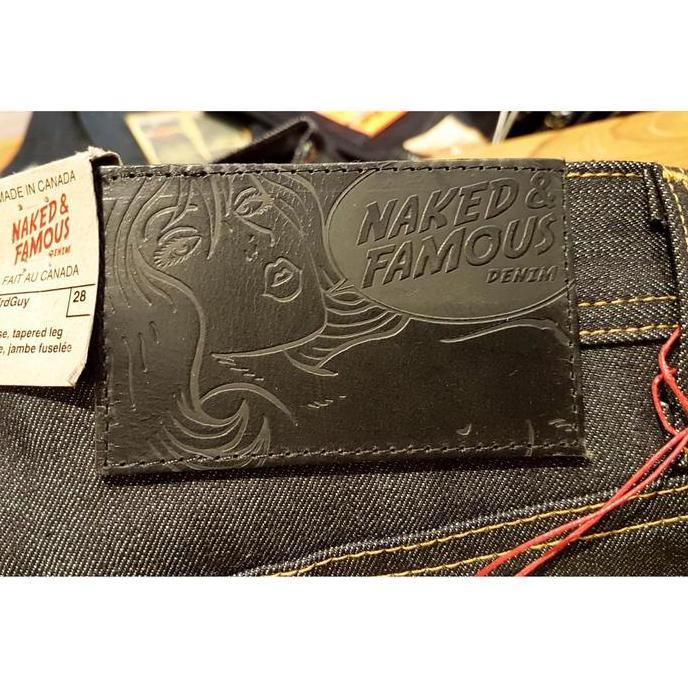 Naked & Famous Denim - Super Guy Guardian Kevlar Selvedge Denim murah