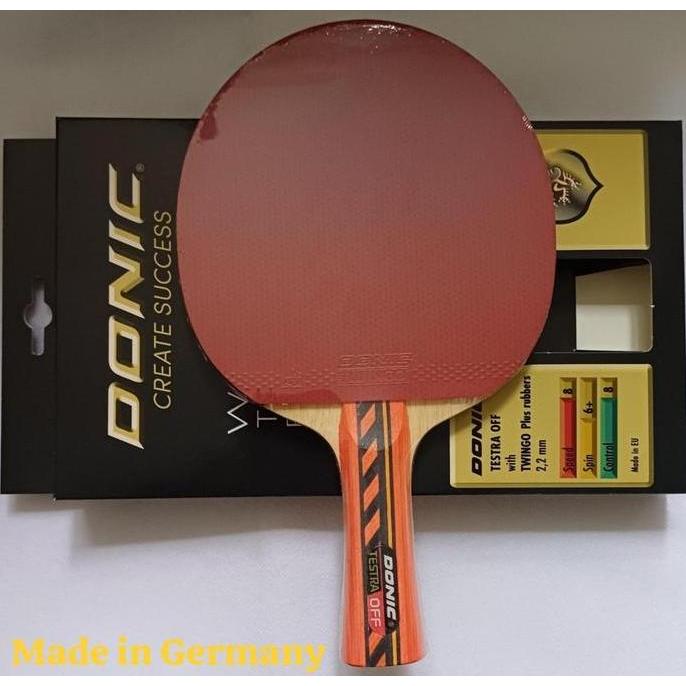 Donic bet pingpong Testra OFF tenis meja karet (TERBAIK) (TERBARU) (TERMURAH)