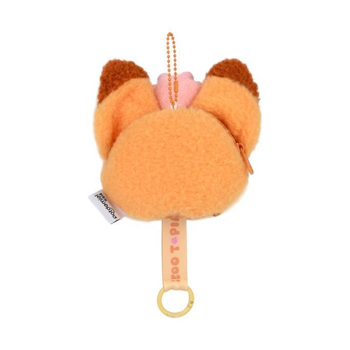 Ataru Disney Zootopia Dompet Koin Dengan Gantungan Plush Nick - Cokelat Coin Wallet Coin Purse Dompe