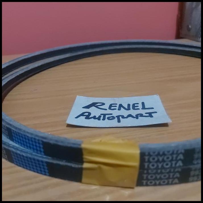 TERMURAH FAN BELT TALI KIPAS TOYOTA COROLLA DX KIJANG BAWAH TAHUN 90 ORIGINAL 