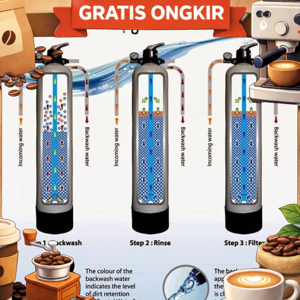 Frp Tank 1054 / Tabung Media 1054 / Tangki Filter 1054