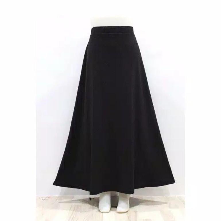 ROK JODA PAYUNG SCUBA JUMBO / ROK WANITA MAYUNG / ROK SCUBA PANJANG