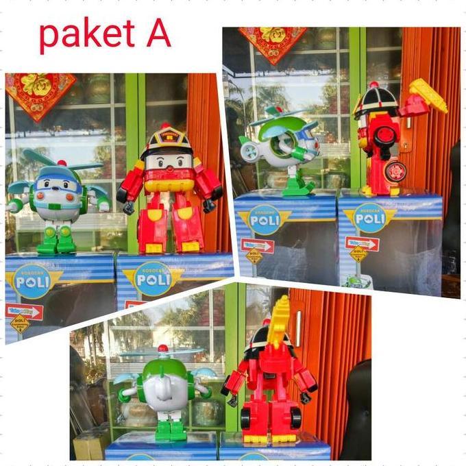 mainan anak robocar poli