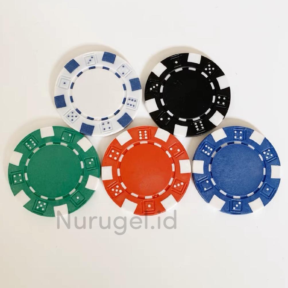 Poker Chip Set 500 pcs ABS Coin + Alumunium Suitcase Texas Holdem Kasino Koin Casino