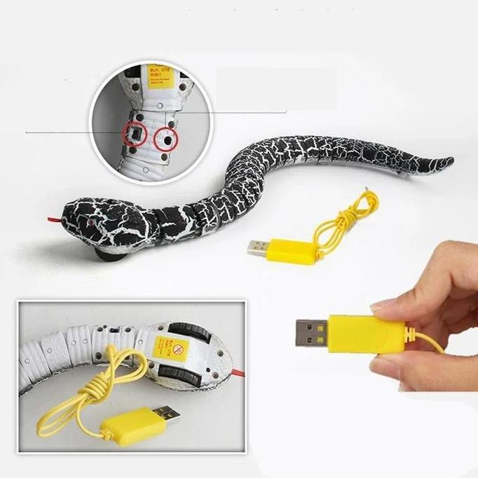 mainan remote control ular