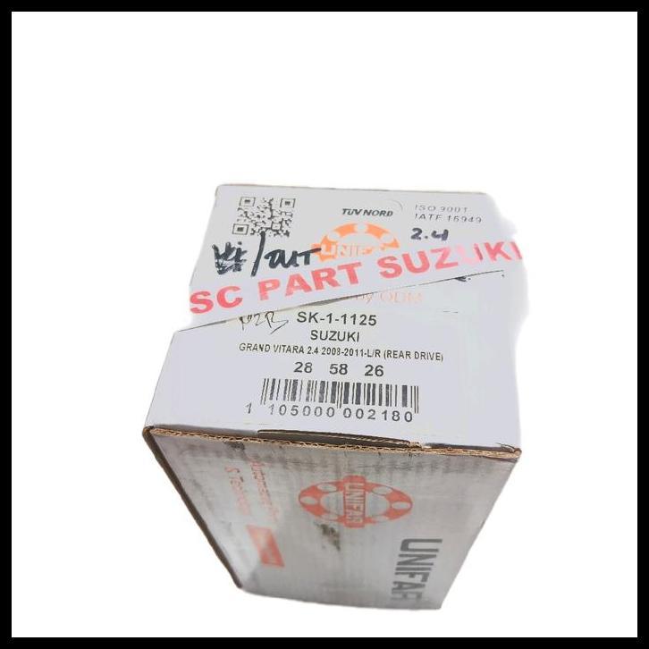 TERLARIS CV JOINT AS RODA LUAR BELAKANG SUZUKI GRAND VITARA 2.4 UNF 