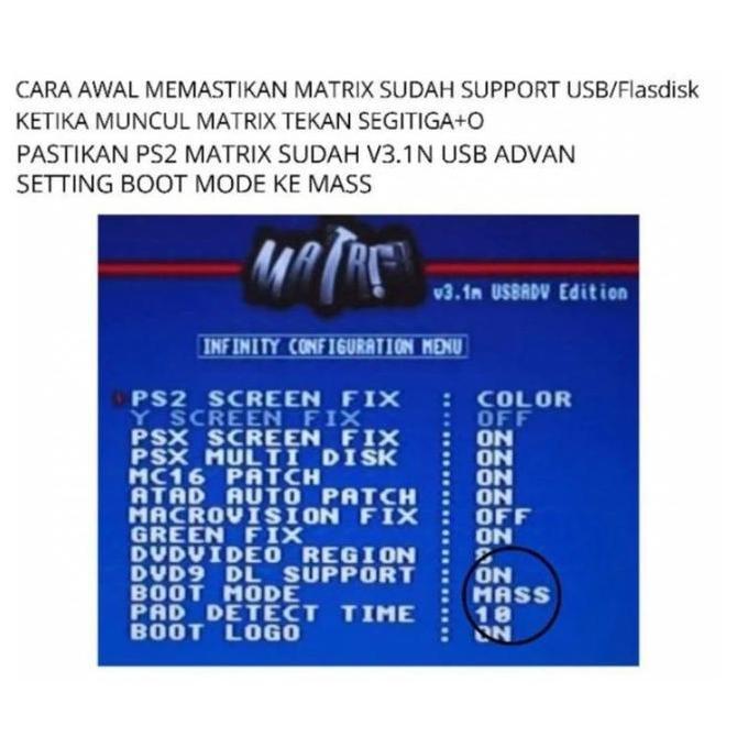 [PS2/USB] Flashdisk Game PS2 (Matrix v5) Full Games Storage