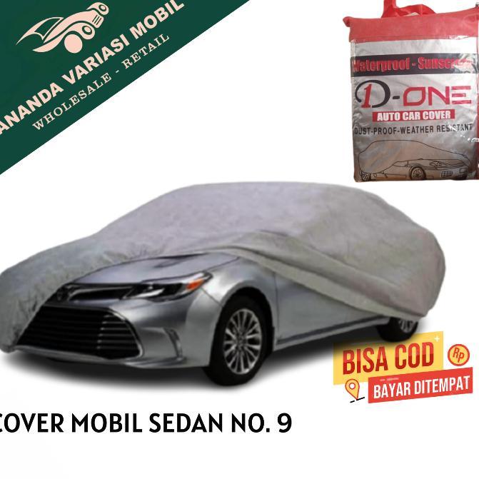 Sarung Mobil Accord Cielo Pakai No9 Sedan Panjang 4900mm Body Cover Silver Aksesoris Eksterior Mobil