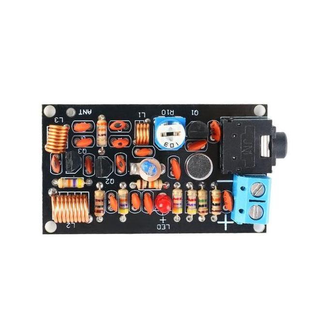 Grosir Diy Kit Pemancar Radio Fm Wireless Mic 85-115Mhz Transmitter 100M-1Km