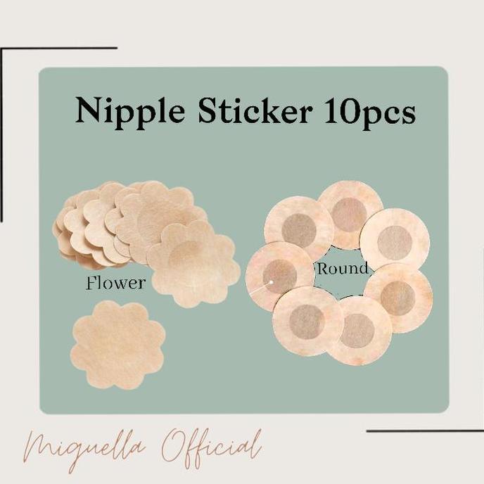 Nipple Cover Sticker Bra Breast pad BH tempel Penutup Puting Pentil