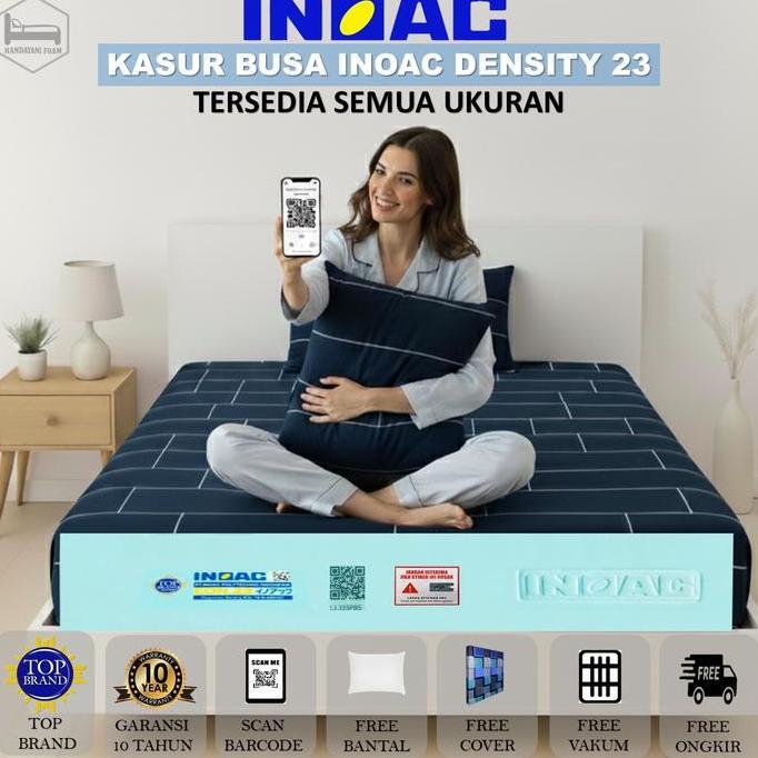 Allo- Kasur Busa Inoac 200X180X30 200X160X30 180X200X30 160X200X30 180X200