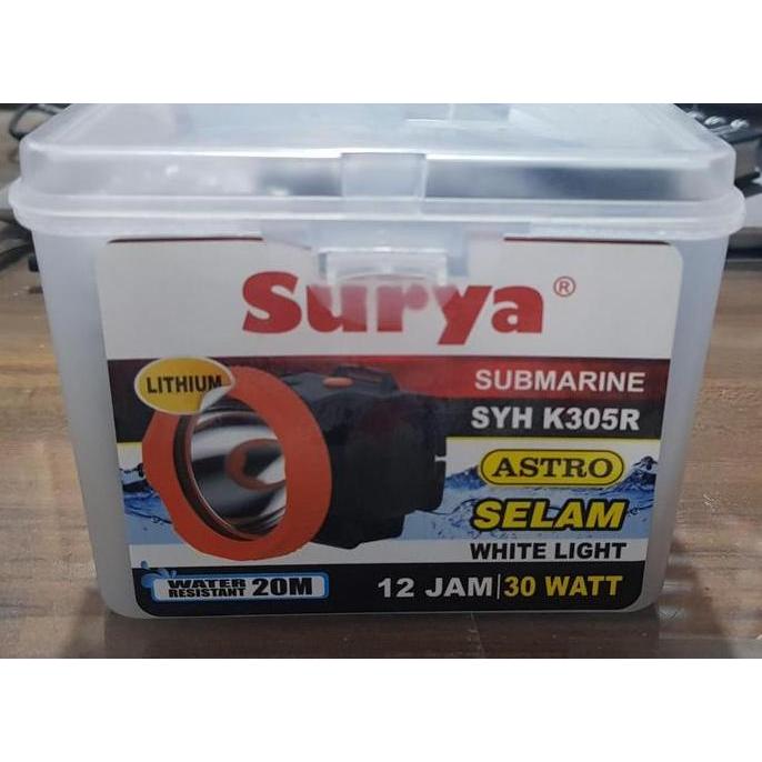 SENTER SELAM SURYA 30 WATT SYH - K305R/ SENTER KEPALA SURYA 30W