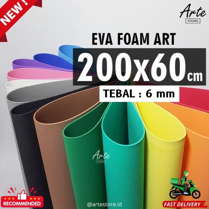 Newall- Eva Foam / Spon Ati Meteran Tebal 6 Mm - Busa Ati