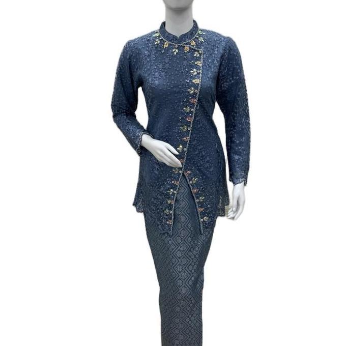 Kebaya Janggan 1 tile premium payet jahit tangan, baju kebaya wisuda,pesta nikahan
